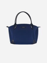 Immaculate Vegan - ASHOKA Paris Sac Pretty Apple Skin & Nylon recyclé bleu marine
