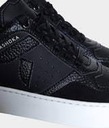 Immaculate Vegan - ASHOKA Paris Sneaker Matéo basse biosourcée & recyclée noire