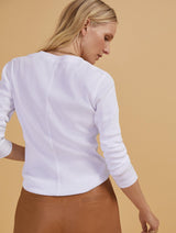 Immaculate Vegan - Baukjen Baukjen Essentials Organic Long Sleeve Zip Top