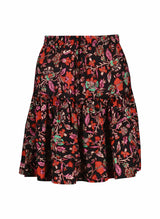 Immaculate Vegan - Baukjen Cosette LENZING™ ECOVERO™ Floral Mini Skirt | Black Como Print