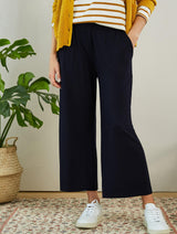 Immaculate Vegan - Baukjen Cropped Palazzo Trouser with LENZING™ ECOVERO™