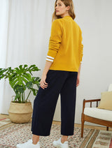 Immaculate Vegan - Baukjen Cropped Palazzo Trouser with LENZING™ ECOVERO™