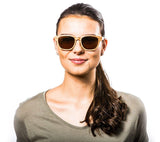 Immaculate Vegan - Bird Eyewear Rindill Eco-Friendly Wood Sunglasses | Amber or Charcoal