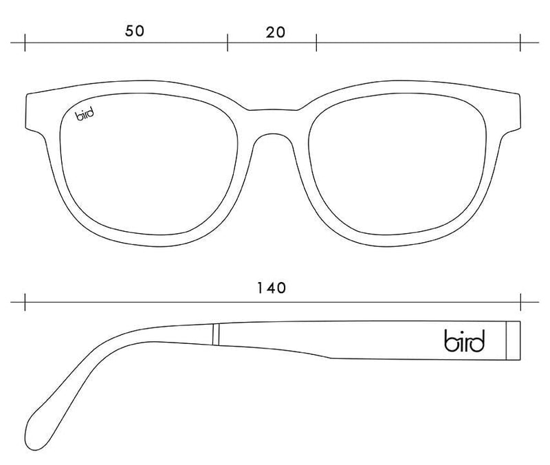 Bird Eyewear Rindill Eco-Friendly Wood Sunglasses | Amber or Charcoal