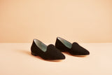 Immaculate Vegan - BLOOM Black TARA Slippers