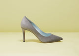 Immaculate Vegan - BLOOM MARA GRAY VELVET PUMPS