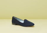 Immaculate Vegan - BLOOM TARA NAVY BLUE SLIPPERS