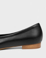 Immaculate Vegan - Bohema Audrey Pumps Black grape leather ballerinas