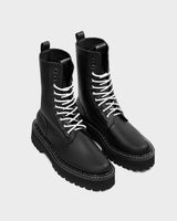 Immaculate Vegan - Bohema Combat Workers men's cactus leather boots