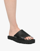 Immaculate Vegan - Bohema Flat Slides Nopal made of cactus leather Desserto®