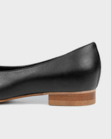 Immaculate Vegan - Bohema Pumps Black Nopal ballerinas made of cactus leather
