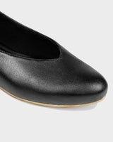 Immaculate Vegan - Bohema Pumps Black Nopal ballerinas made of cactus leather
