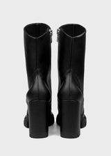 Immaculate Vegan - Bohema Ritual Boots Black Vegea leather ankle boots