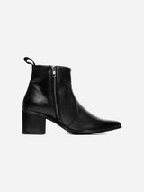 Immaculate Vegan - Bohema Swan No.1 Desserto® Cactus Leather Vegan Ankle Boots | Black