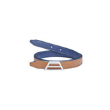 Immaculate Vegan - Canussa Adapt Reversible Vegan Leather Belt | Camel & Blue