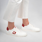 Immaculate Vegan - COG Topsy - Blanc / Rouge