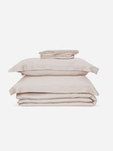 Immaculate Vegan - Ethical Bedding Bed Sheet Bundle + Flat Sheet (Organic Eucalyptus Silk) Super King / Wheat