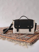 Immaculate Vegan - FRIDA ROME The WEEK/END Crossbody Add-On | Vegan Shearling Panel