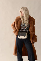 Immaculate Vegan - FRIDA ROME The WEEK/END Crossbody Add-On | Vegan Shearling Panel