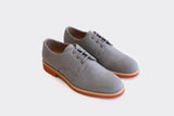 Immaculate Vegan - Good Guys Don't Wear Leather Aponi 2.0 Vegan Suede Derby Shoe | Grey