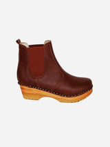Immaculate Vegan - Good Guys Don't Wear Leather Rockwell Vegan Leather Clog Boots | Brown Brown / UK4 / EU37 / US6.5