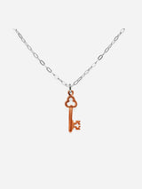 Immaculate Vegan - JULIA THOMPSON JEWELLERY Fairtrade Rose Gold Key Pendant Necklace