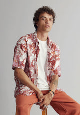 Immaculate Vegan - KOMODO JP Shirt Mens - Poppy Red