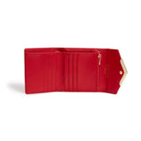 Immaculate Vegan - La Bante Diana Red Small Vegan Bifold Purse