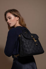 Immaculate Vegan - La Bante Rosie Black Mini Vegan Backpack