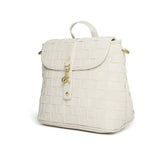 Immaculate Vegan - La Bante Rosie White Mini Vegan Backpack