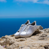 Immaculate Vegan - LaBante London Apple Leather Vegan Sneakers for Women | White (Pre Order)