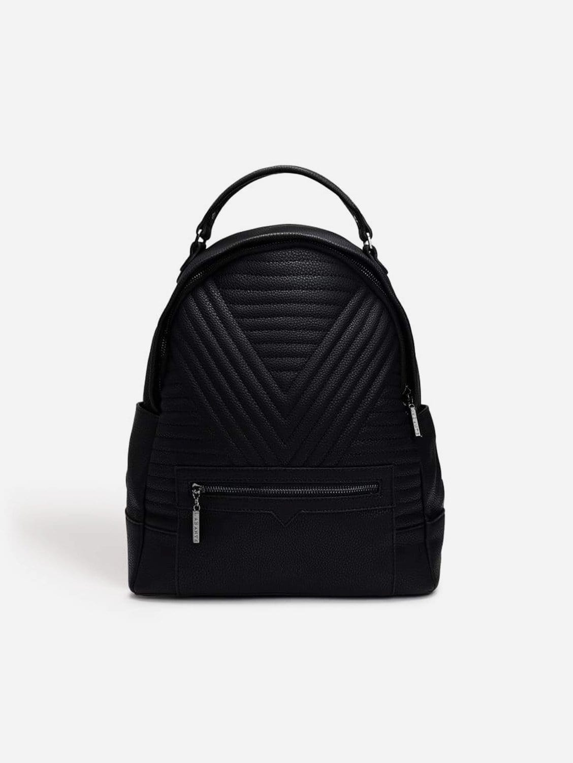 Parisian Ladies' Ulissa Quilted Backpack in Black