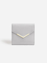 Immaculate Vegan - LaBante London Diana Vegan Leather Small Bifold Purse | Silver