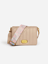 Immaculate Vegan - LaBante London Iris Vegan Leather Shoulder Bag | Beige