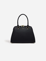 Immaculate Vegan - LaBante London Magnolia Vegan Leather Small Bowling Bag | Black