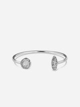 Immaculate Vegan - Little by Little Seville Bangle, Silver