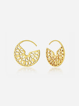 Immaculate Vegan - Little by Little Seville Hoops, Gold