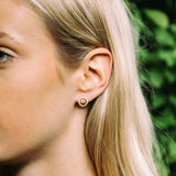 Immaculate Vegan - Little by Little Seville Slice Ear Jacket Earrings, Gold