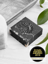 Immaculate Vegan - Maison Meunier Activated Charcoal Face & Body Vegan Cleansing Bar | Lavender & Tea Tree 100g