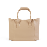 Immaculate Vegan - Melina Bucher Angel Extra Large Vegan Leather Shopper Bag | Beige
