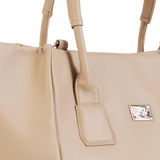 Immaculate Vegan - Melina Bucher Angel Extra Large Vegan Leather Shopper Bag | Beige