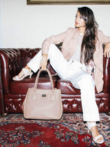 Immaculate Vegan - Melina Bucher Indy Vegan Leather Tote Bag | Beige