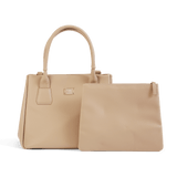 Immaculate Vegan - Melina Bucher Indy Vegan Leather Tote Bag | Beige
