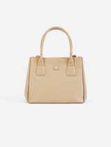 Immaculate Vegan - Melina Bucher Indy Vegan Leather Tote Bag | Beige