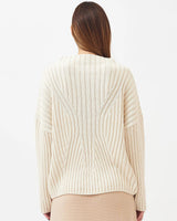 Immaculate Vegan - Mila.Vert Knitted Organic Cotton High Boat Neck Jumper | Multiple Colours