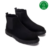 Immaculate Vegan - Nae Faber Black vegan chelsea ankle boot