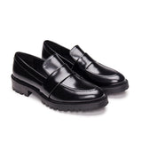 Immaculate Vegan - NAE Vegan Shoes Elena Black vegan loafer chunky sole