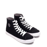 Immaculate Vegan - NAE Vegan Shoes Redo PET Black vegan mid-top vulcanized sneakers