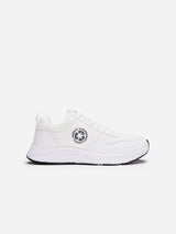 Immaculate Vegan - NAE Vegan Shoes Jor Recycled PET Unisex Vegan Trainers | White White / UK3 / EU36 / US5