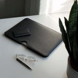 Immaculate Vegan - Oliver Co. London Slim Apple Leather Vegan Laptop Sleeve | Black 13"-16" Options